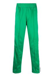 VTMNTS side-stripe track pants - Green
