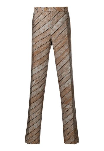 striped tailored trousers