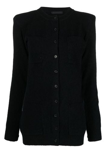 WARDROBE.NYC button-up cotton cardigan - Black