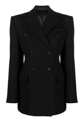 WARDROBE.NYC Contour double-breasted blazer - Black