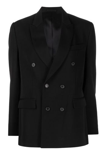 WARDROBE.NYC double-breasted wool blazer - Black