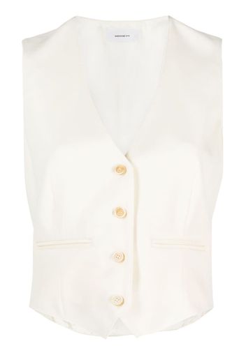 WARDROBE.NYC wool waistcoat - Neutrals