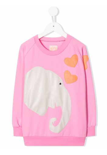 WAUW CAPOW by BANGBANG Pippi jersey sweatshirt - Pink