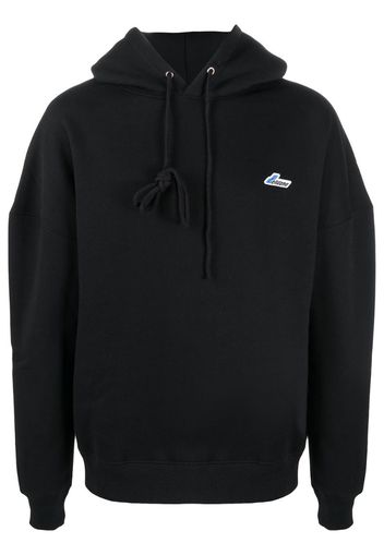 dropped shoulder hoodie