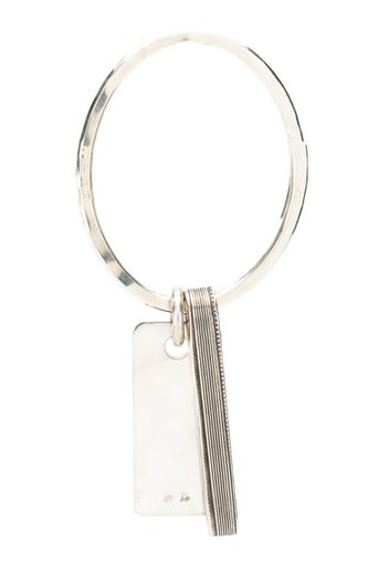 engraved tag keyring