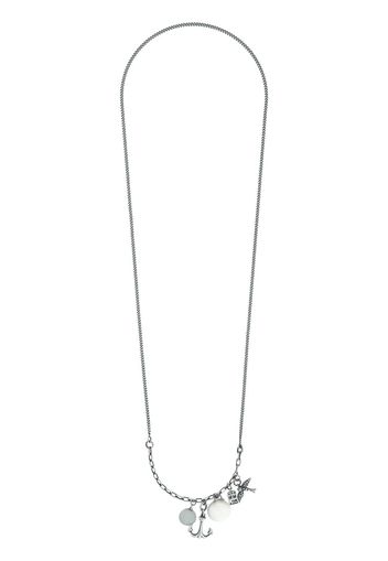 WERKSTATT:MÜNCHEN long charms necklace - Silver