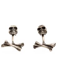 skull cufflinks