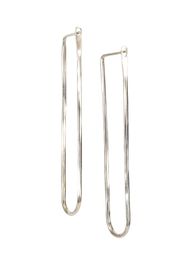 Werkstatt:München loop drop earrings - Metallic