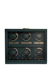 WOLF British Racing 6pc watch winder - Green