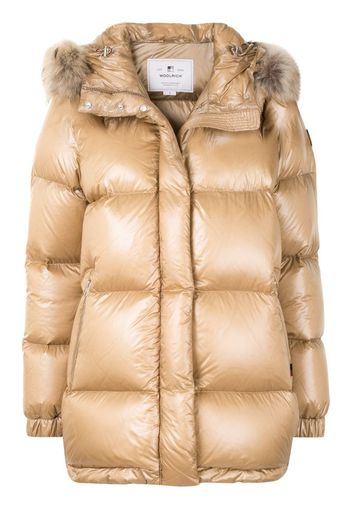 Woolrich, hooded puffer coat | 7southShops