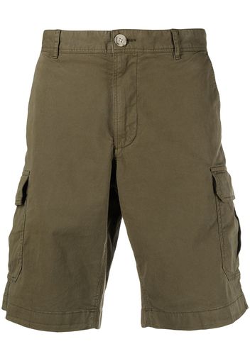 Woolrich knee-length cotton cargo shorts - Green