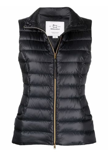 Woolrich Abbie quilted-finish gilet - Black