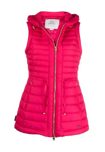 Woolrich Hibiscus padded gilet - Pink