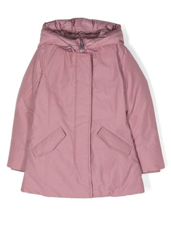 Woolrich Kids down-padded hooded coat - Pink