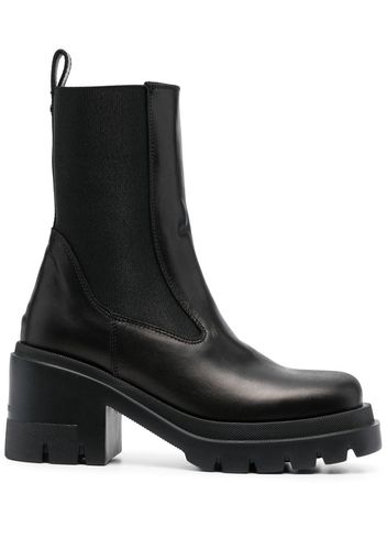 Woolrich square-toe ankle boots - Black