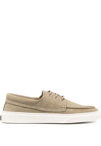 Woolrich suede boat shoes - Neutrals