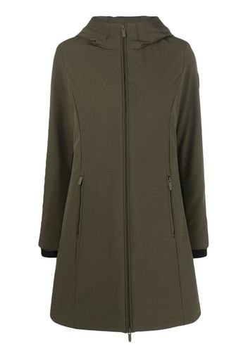 Woolrich padded hooded coat - Green