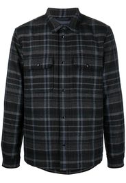 Woolrich plaid check-print shirt jacket - Blue