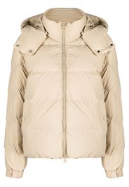 Woolrich hooded puffer jacket - Neutrals