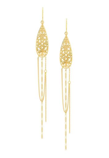 Wouters & Hendrix Gold Filigree earrings - Metallic