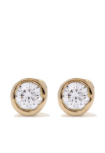 Wouters & Hendrix Gold 18kt diamond stud earrings - Yellow Gold