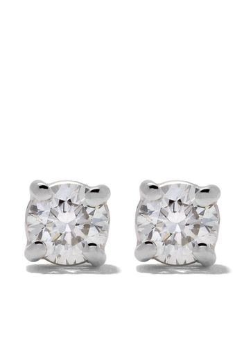 Wouters & Hendrix Gold 18kt gold diamond stud earrings - Yellow Gold/White Gold