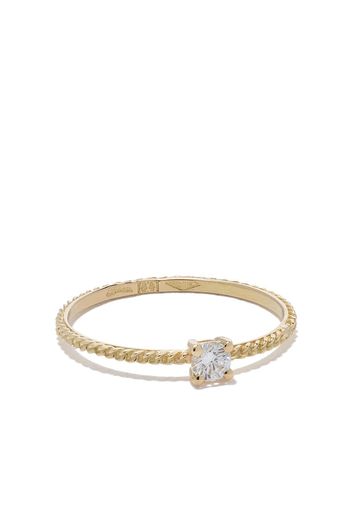 Wouters & Hendrix Gold 18kt gold diamond Uzerai exclusive ring - Yellow Gold