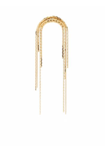Wouters & Hendrix Serpentine falling chains earrings - Gold