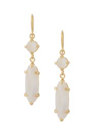 I Play mother of pearl moonstone earrings