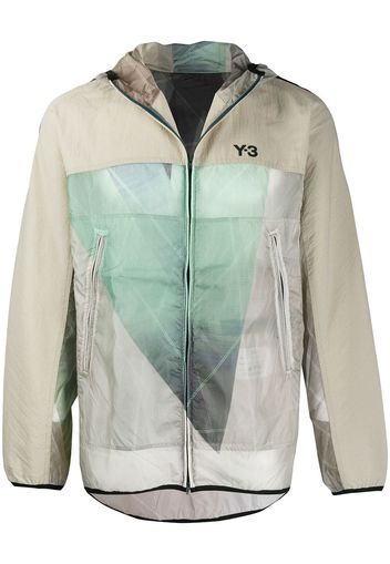 Y-3 tie-dye sports jacket - Neutrals