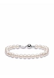 Yoko London 18kt white gold Classic 6mm Freshwater Pearl bracelet - Silver