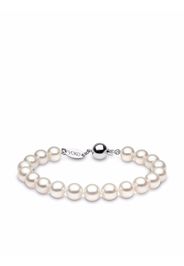 Yoko London 18kt white gold Classic 8mm Freshwater pearl bracelet - Silver