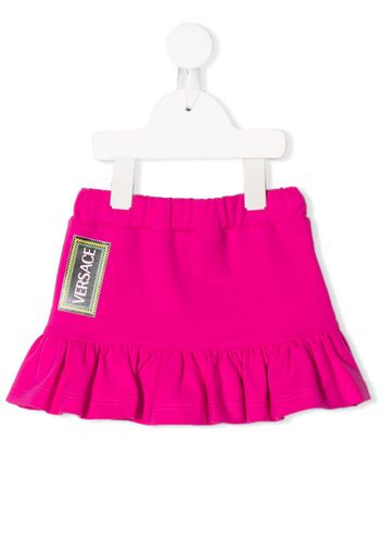 frill trim skirt