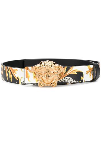 TEEN Barocco print medusa buckle belt