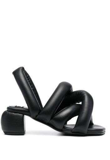 YUME YUME x Henrik Vibskov sausage heel sandals - Black