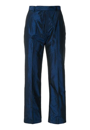 Yves Saint Laurent Pre-Owned straight-leg trousers - Blue