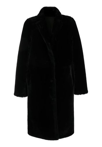 high neck coat