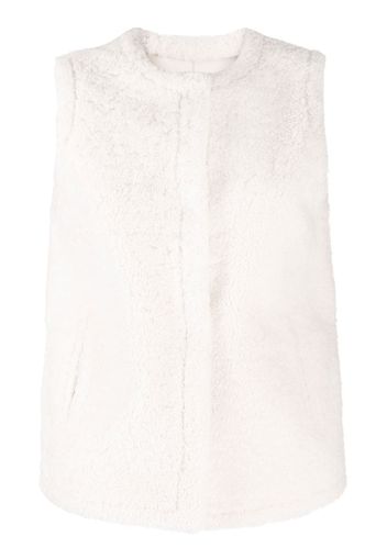 Yves Salomon shearling gilet - Neutrals