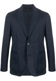 sporty two-button blazer