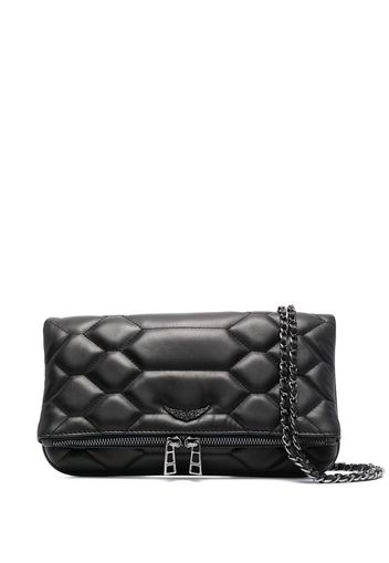 Rock Mat Scale clutch bag