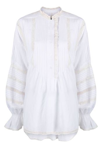 Zadig&Voltaire broderie anglaise blouse - White