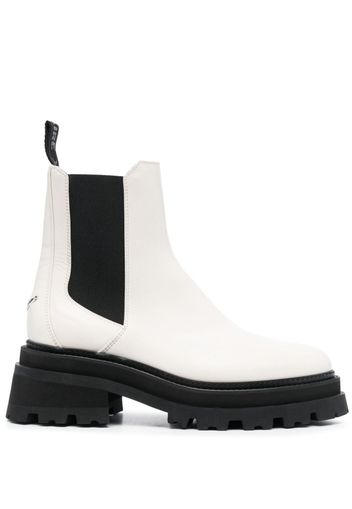 Zadig&Voltaire Ride ankle leather boots - Neutrals