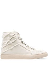 Zadig&Voltaire Flash hi-top sneakers - Neutrals