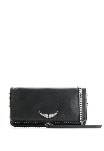 Zadig&Voltaire studded clutch bag - Black