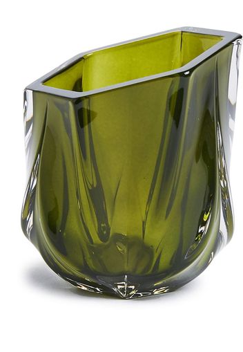 Shimmer Tealight, Olive Green