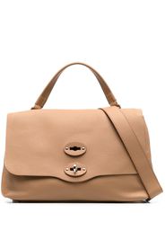 Zanellato Postina foldover shoulder bag - Brown