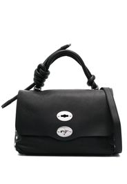 Zanellato Postina leather tote bag - Black