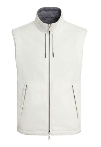 Zegna Zephyr reversible gilet - White