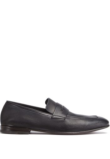 Zegna L'Asola leather loafers - Black