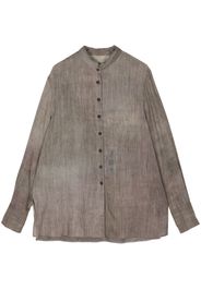 Ziggy Chen long-sleeve shirt - Grey